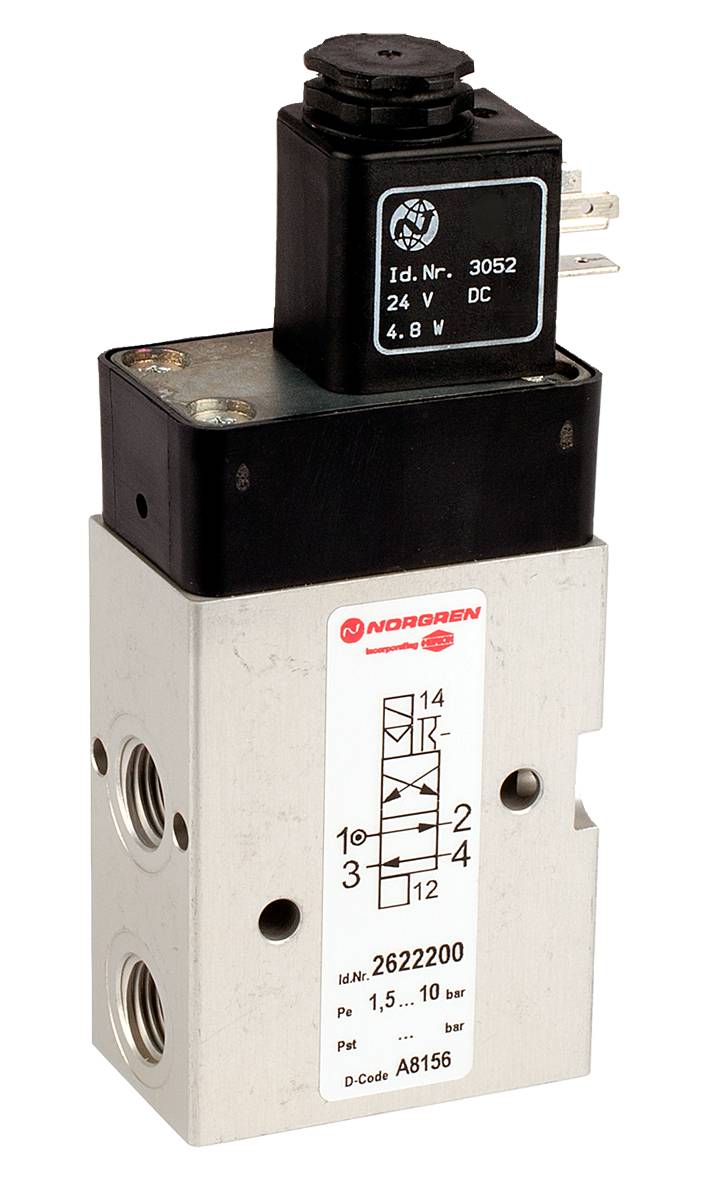 IMI NORGREN Kolbenschieberventil 2622200305202400 1 bis 10 bar 1 St.