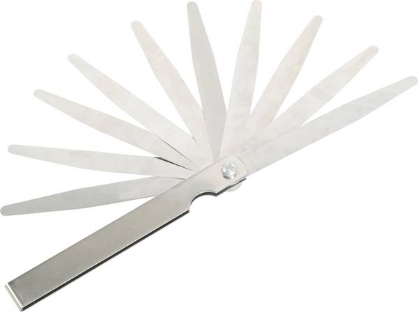 Dasqua 1817-0100 Fühlerlehre 0.02 - 1.00 mm Anzahl Blätter: 17 DIN 2275