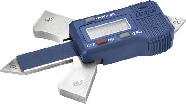 Dasqua 8530-1005 Digitales Schweißnahtmessgerät 60, 0 - 90, 20 °, mm