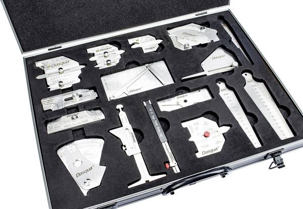 Dasqua 8511-0070 Schweißlehren-Set