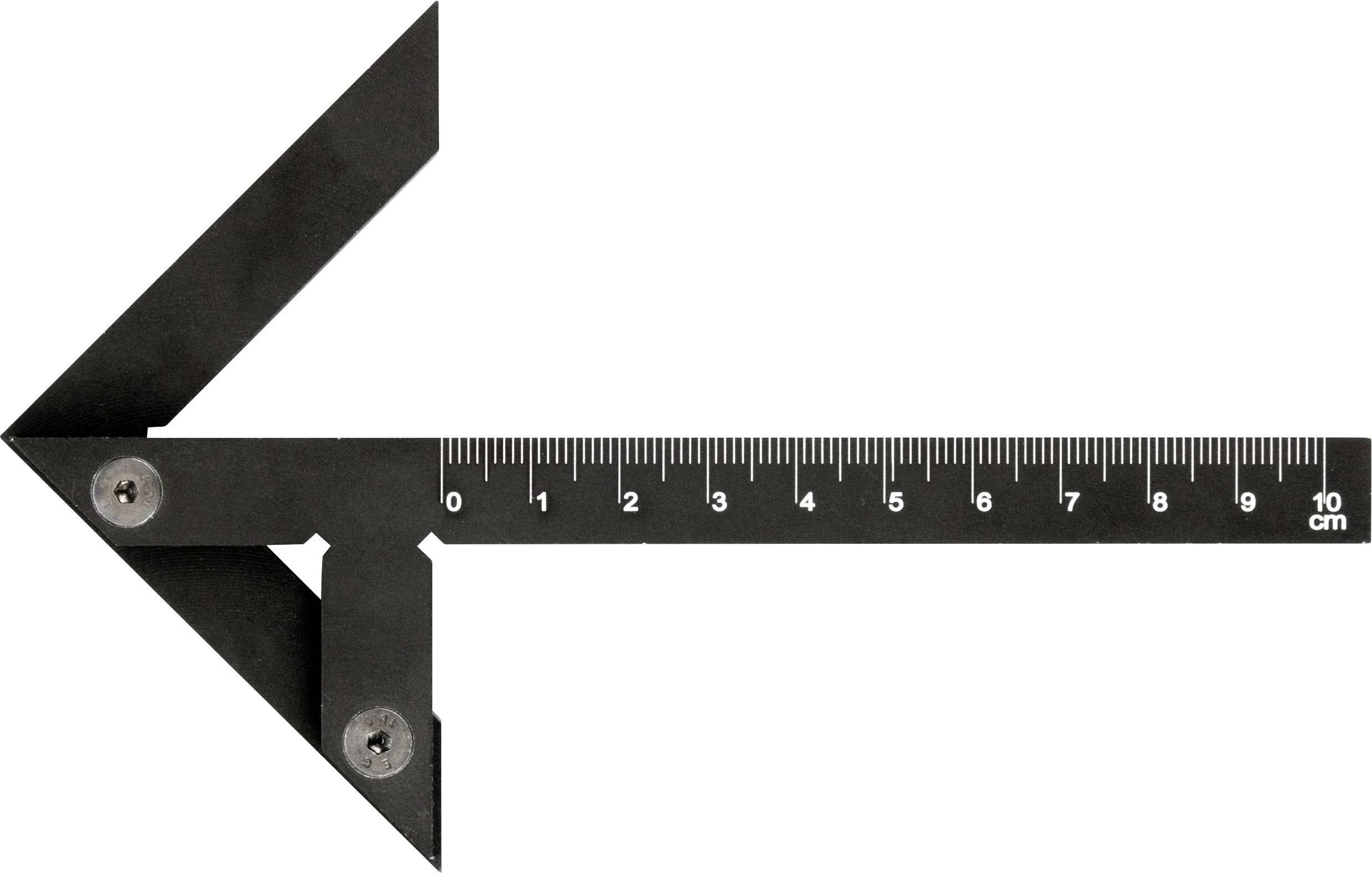 Dasqua 1804-0105 Präzisions-Mittelquadrat 90 °