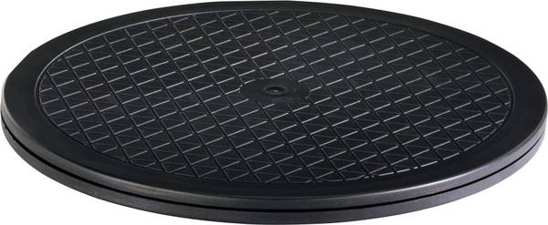 hama 00220892 Universal-Drehteller, L, 30 cm Durchmesser, Schwarz