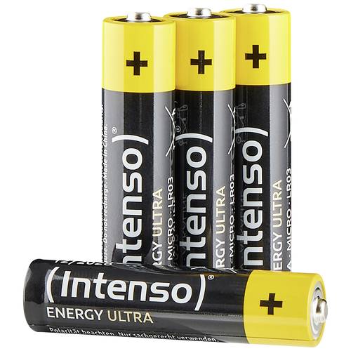 Intenso 7501414 Micro (AAA)-Batterie Alkali-Mangan 1250 mAh 1.5 V 4 St.