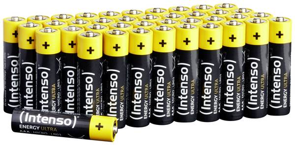Intenso 7501510 Micro (AAA)-Batterie Alkali-Mangan 1250 mAh 1.5 V 40 St.