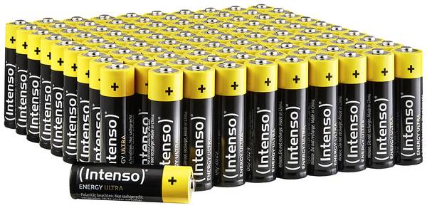 Intenso 7501521 Mignon (AA)-Batterie Alkali-Mangan 2600 mAh 1.5 V 100 St.
