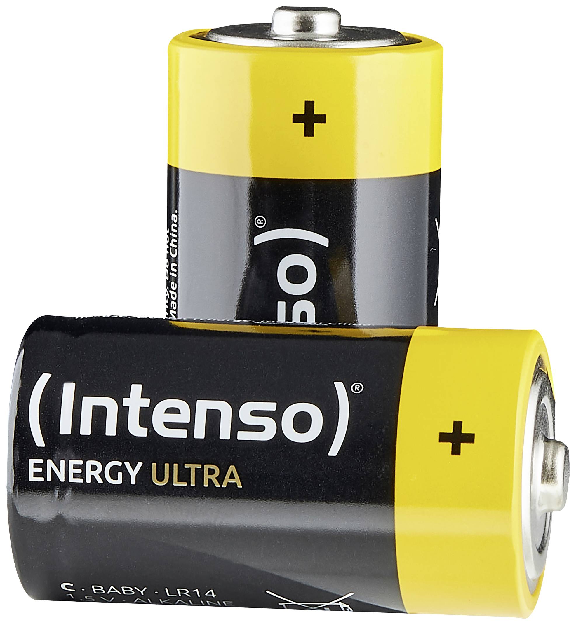 Intenso 7501432 Baby (C)-Batterie Alkali-Mangan 8000 mAh 1.5 V 2 St.