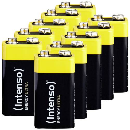 Thumbnail - Intenso 7501451MP 9 V Block-Batterie Alkali-Mangan 560 mAh 9 V 10 St.