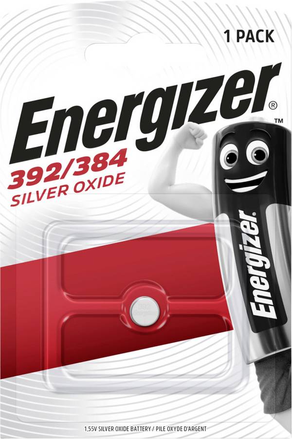 Energizer Knopfzelle 392 1.55 V 1 St. 47 mAh Silberoxid E301538905