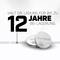 Zwei Batterien der Marke Energizer. Text im Bild: 'Hält die Ladung für bis zu 12 Jahre bei Lagerung'.