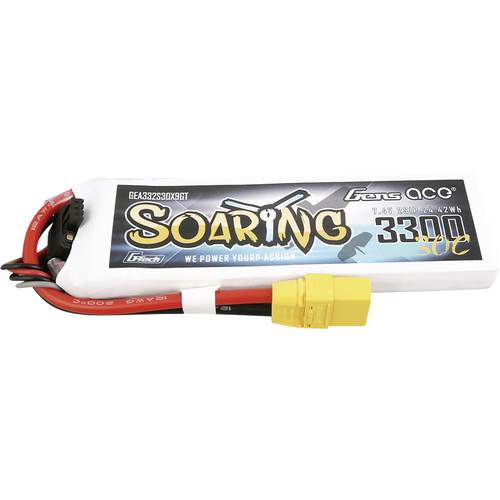 Thumbnail - Gens ace Modellbau-Akkupack (LiPo) 7.4 V 3300 mAh Zellen-Zahl: 2 30 C Block XT90