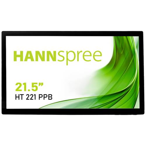 Hannspree HT 221 PPB Touchscreen-Monitor EEK: D (A - G) 54.6 cm (21.5 Zoll) 1920 x 1080 Pixel 16:9 4 ms VGA, HDMI®, Disp...