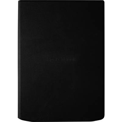 Ein schlichtes schwarzes Notizbuch mit einem Einband ohne sichtbare Details oder Logos.