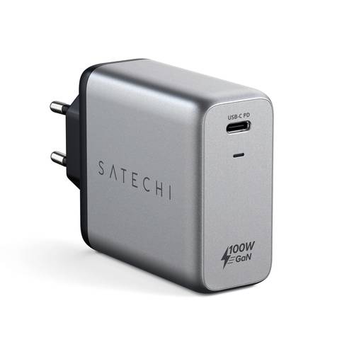 Satechi ST-UC100WSM-EU USB Ladegerät 100 W 1x USB-C® Anthrazit Innenbereich