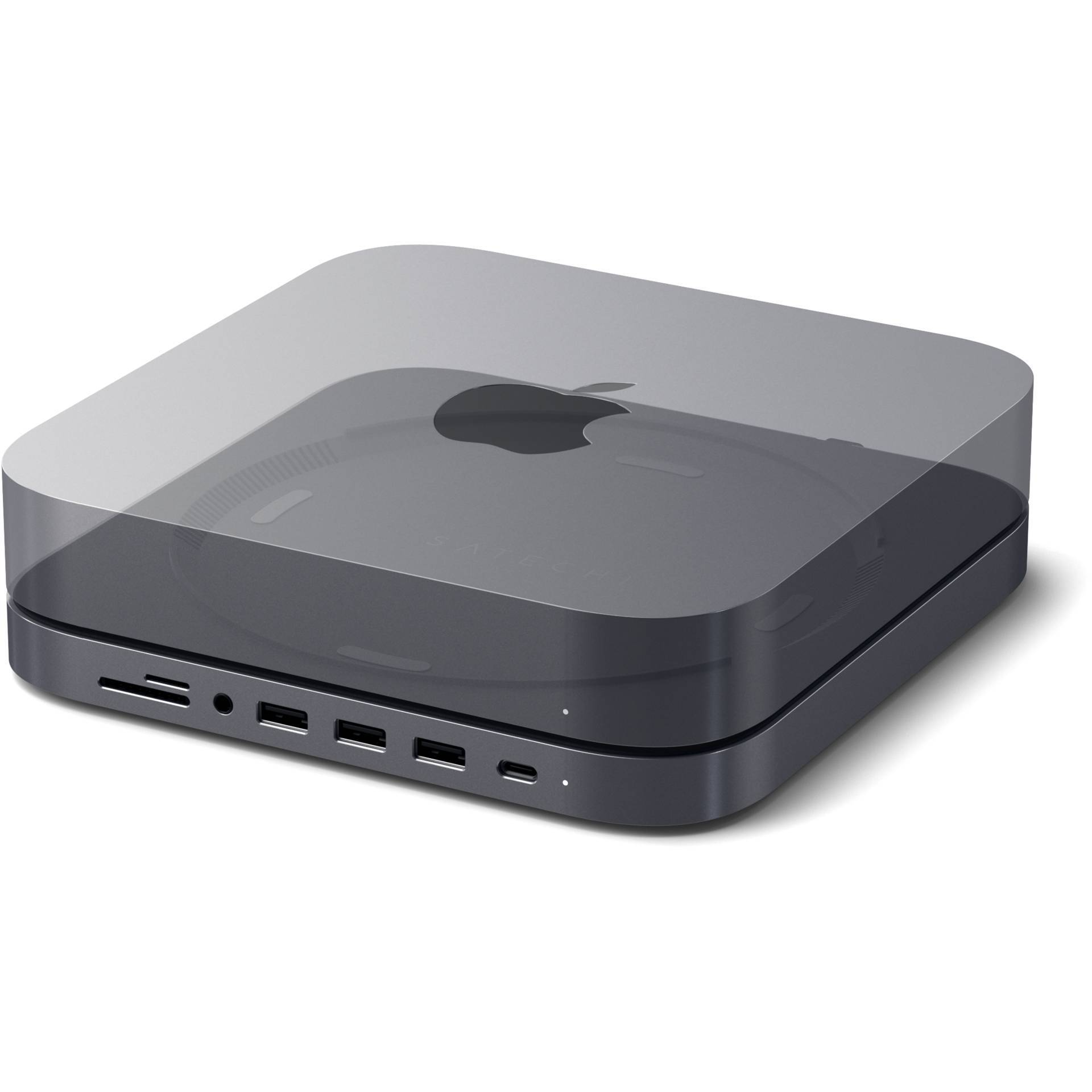 ST-ABHFM Type-C Aluminium Stand & Hub - Dockingstation - USB-C - für Apple Mac m-4