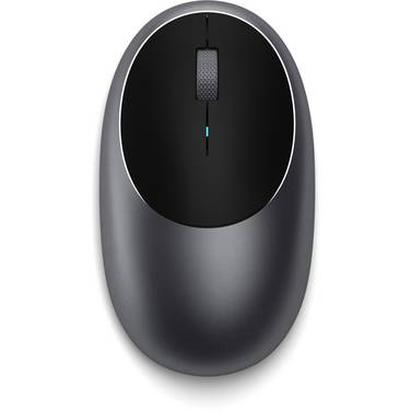 Satechi M1  Maus Bluetooth®   Optisch Anthrazit 3 Tasten 1200 dpi Ergonomisch