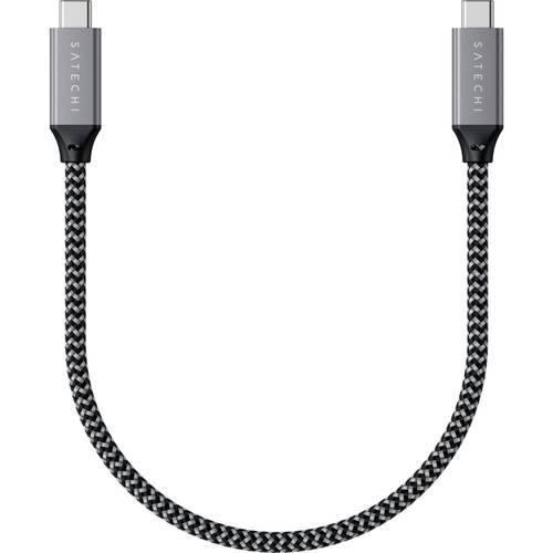 Satechi USB-C® Kabel USB4® USB-C® Stecker 0.25 m Grau ST-U4C25M