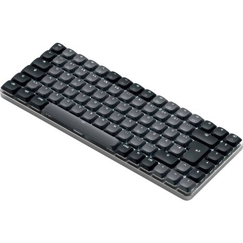 Satechi SM1 Slim Bluetooth® Tastatur Deutsch, QWERTZ Grau