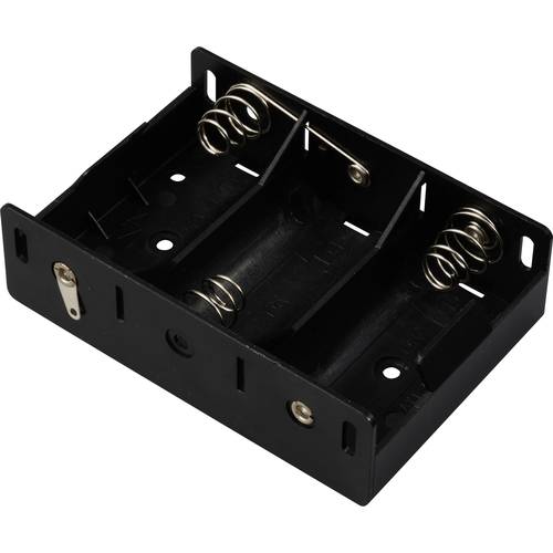 TRU COMPONENTS TC-13220480 Batteriehalter 3x Mono (D) Lötanschluss (L x B x H) 105 x 72 x 31 mm