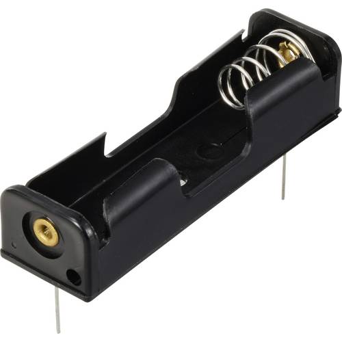 TRU COMPONENTS TC-13220516 Batteriehalter 1x Mignon (AA) Kontaktpole (L x B x H) 58 x 17 x 14 mm