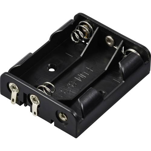 Thumbnail - TRU COMPONENTS TC-13220532 Batteriehalter 3x Mignon (AA) Lötanschluss (L x B x H) 60 x 48 x 16 mm