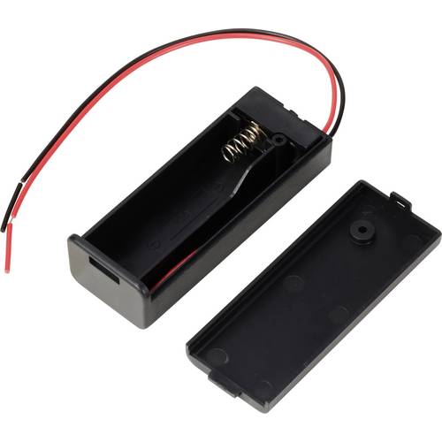 TRU COMPONENTS TC-13220612 Batteriehalter 1x Mignon (AA) Kabel (L x B x H) 70 x 26.7 x 18.8 mm