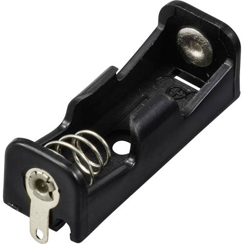 TRU COMPONENTS TC-13220696 Batteriehalter 1x Lady (N) Lötanschluss (L x B x H) 36 x 13 x 12 mm