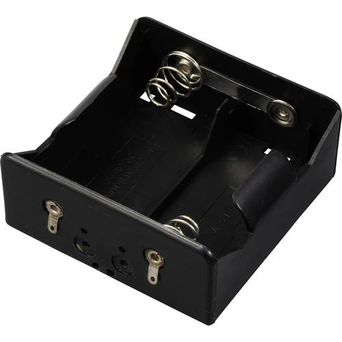 TRU COMPONENTS TC-13220740 Batteriehalter 2x Mono (D) Lötanschluss (L x B x H) 71 x 70 x 31 mm