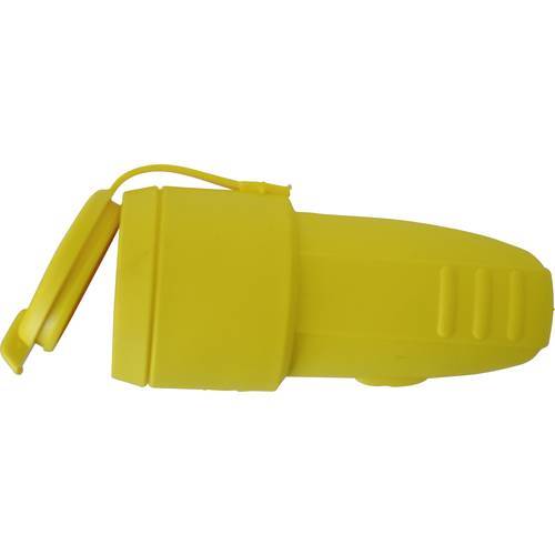 N & L 17158 Schutzkontaktkupplung Gummi 230 V Gelb IP44