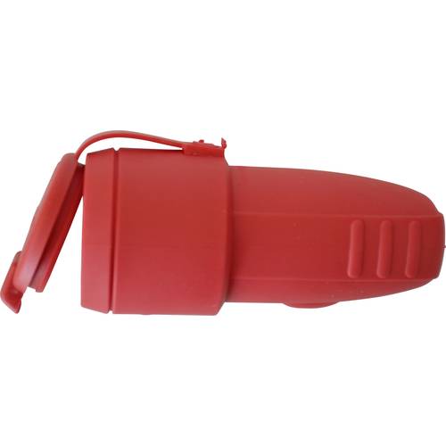 Thumbnail - N & L 17161 Schutzkontaktkupplung Gummi 230 V Rot IP44