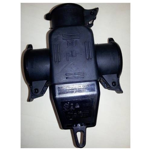 N & L 10195 3fach-Kupplung Gummi 230 V Schwarz IP44