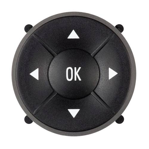 MEC 1Z0913611806 Navimec Series Abdeckkappe rund Schwarz 1 St.