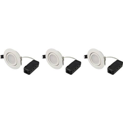 Sygonix SY-6610778 LED-Einbauleuchte 3er Set EEK: F (A - G) LED 5.5 W Weiß