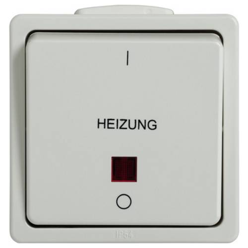 N & L 28387 Heizungs-Notschalter Komplett Aufputz Weiß 1 St.