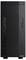 Schwarz-vertikal gestreifter Desktop-PC-Turm mit mehreren USB-Anschlüssen vorne, darunter vier USB-Ports und ein Kopfhöreranschluss.