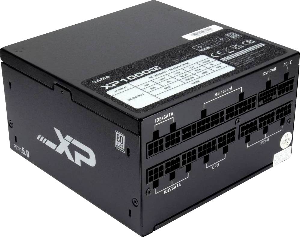 Inter-Tech SAMA XPH-1000A Netzteil / Stromversorgung 1000 W ATX 80PLUS® Platinum-0