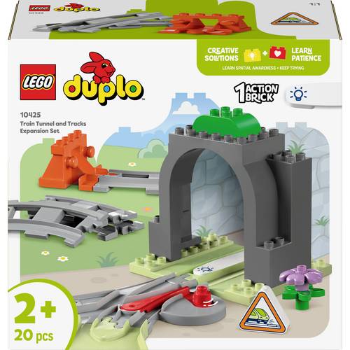 10425 LEGO® DUPLO® Eisenbahntunnel und Schienen – Erweiterungsset