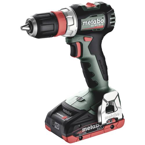 Metabo BS 18 L BL Q 613156800 Akku-Bohrschrauber 18 V 4 Ah Li-Ion inkl. 2. Akku, bürstenlos, inkl. Koffer, inkl. Ladeger...