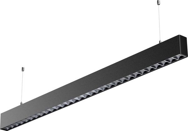 Sygonix  SY-6612930 LED-Sockelleuchte LED  EEK: E (A - G) 48 W Schwarz
