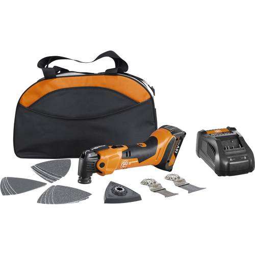 Fein AMM 500 PLUS 71293869000 Akku-Multifunktionswerkzeug inkl. Akku, inkl. Ladegerät, mit Zubehör 18 V 2 Ah