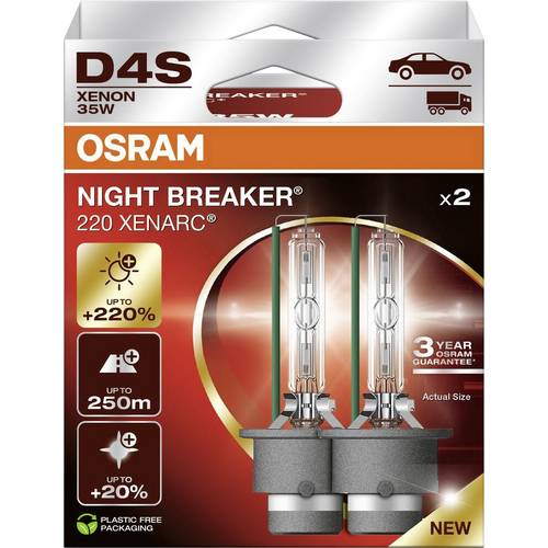 Thumbnail - Osram Automotive 66440XN2-2HB Xenon Leuchtmittel XENARC NIGHT BREAKER® 220 D4S 35 W 42 V