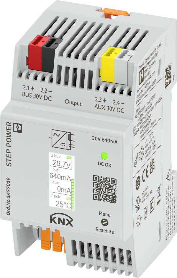 Phoenix Contact 1477019 Hutschienen-Netzteil (DIN-Rail)  30 V/DC 640 mA 19.2 W   Inhalt 1 St.