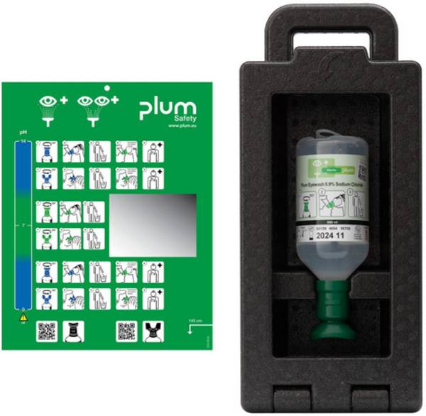 PLUM 4902 iBox 1 Augenspülstation  Wand, Stand
