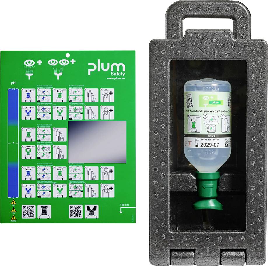 PLUM 4902 iBox 1 Spüllösung Wand, Stand