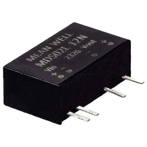 Thumbnail - MEAN WELL MDS02M-05N DC/DC-Wandler, Print 5 V 0.40 A 2 W Anzahl Ausgänge: 1 x Inhalt 1 St.
