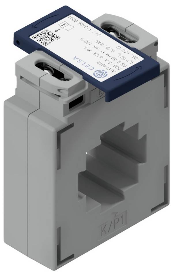 Celsa ALO 4012 400/1A 2.5VA Kl. 1 70142-0358-0250 Aufsteckstromwandler Primärstrom 400 A Sekundärstrom 1 A Leiterdurchführung (H x B):40 x 40 mm Leiterdurchführung Ø:33 mm  1 St.