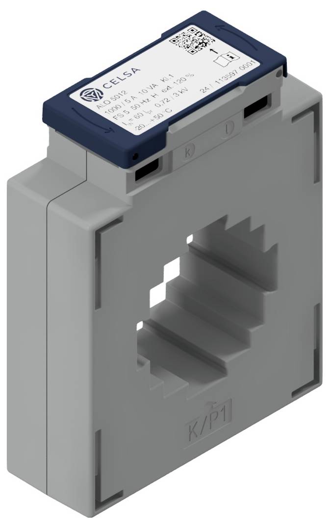 Celsa ALO 5012 125/5A 1.25VA Kl. 1 70142-0446-0125 Aufsteckstromwandler Primärstrom 125 A Sekundärstrom 5 A Leiterdurchf...