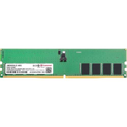 Transcend JM5600ALE-48G PC-Arbeitsspeicher Modul Retail DDR5 48 GB 1 x 48 GB 5600 MHz 288pin DIMM JM5600ALE-48G