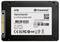 'Transcend 4TB U.2 PCIe NVMe SSD.' Schwarzer Speicher mit Kapazität, Modellnummer, Barcode und Herstellungsdatum auf der Vorderseite.