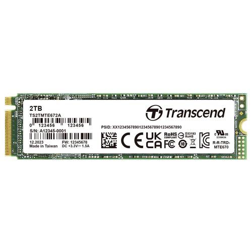 Thumbnail - Transcend 2 TB Interne PCIe SSD TS2TMTE672A-VS1