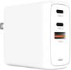 Creative 67W GaN USB Ladegerät 67 W 1x USB-A, 2x USB-C® USB PD Weiß Innenbereich USB Power Delivery (USB-PD), Qualcomm Quick Charge 3.0